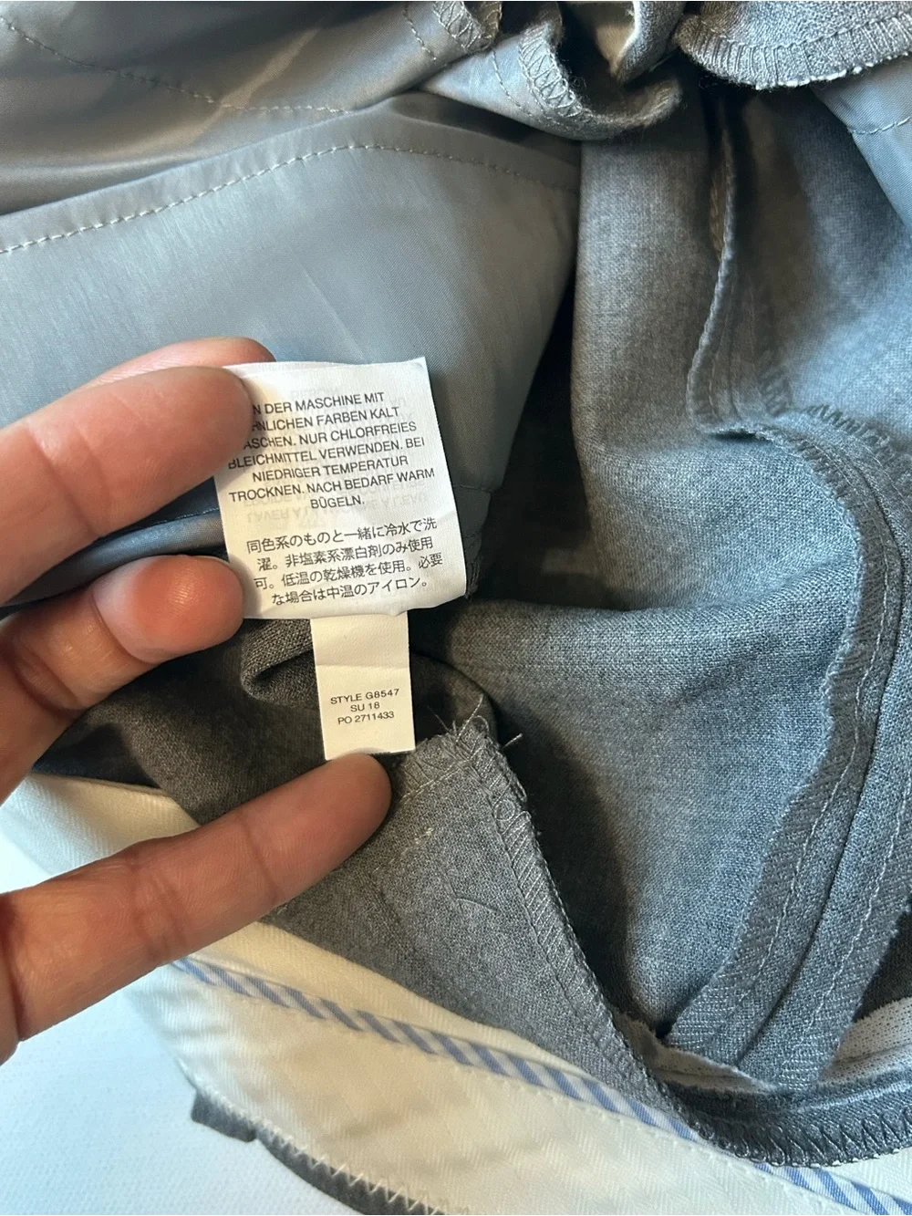 J.Crew Cameron Slim Ankle Crop Pants Size 2 Gray Career Office Trousers